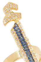 Alef Sapphire Ring